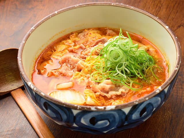 ごま味噌とじうどん・そば