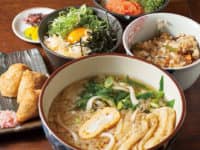 (温)うどん定食