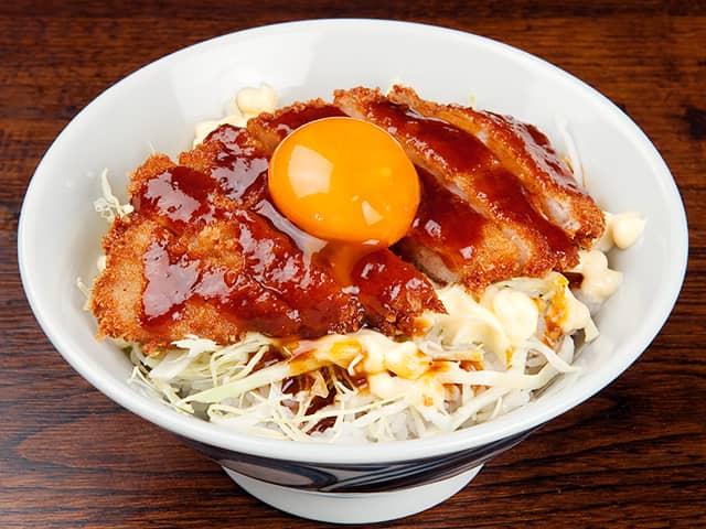 うどん屋のソースカツ丼
