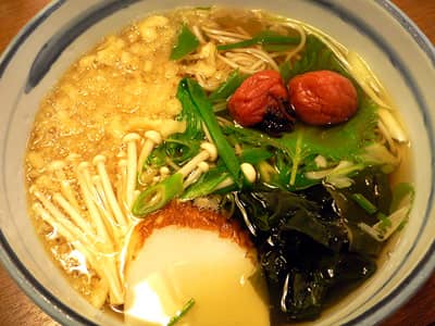 梅干しうどん・そば