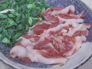 国産鴨肉
