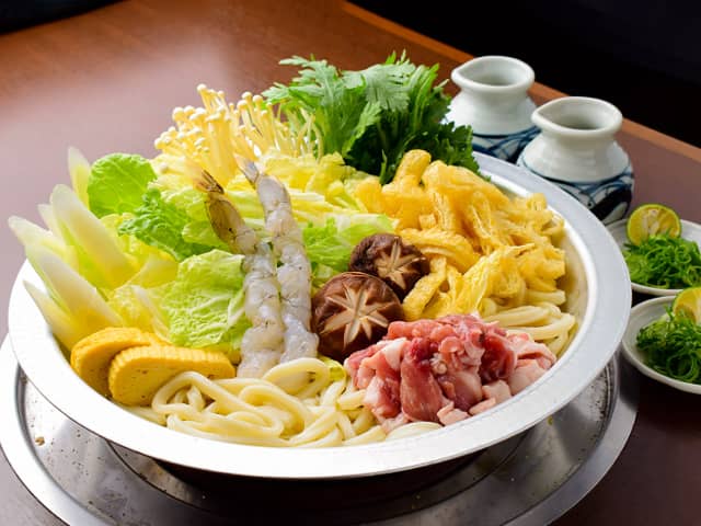 うどんすきセット(薬味・ダシ付き)