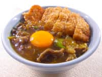 カツカレー丼