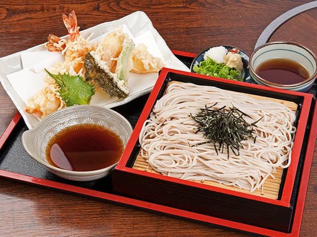 天ざるそば・うどん