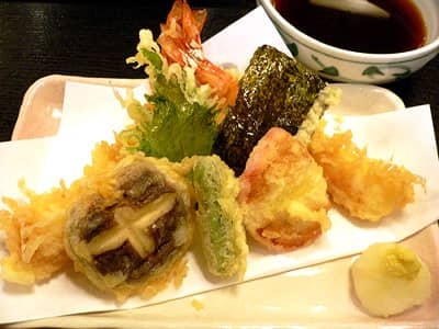 天ぷら盛り合わせ
