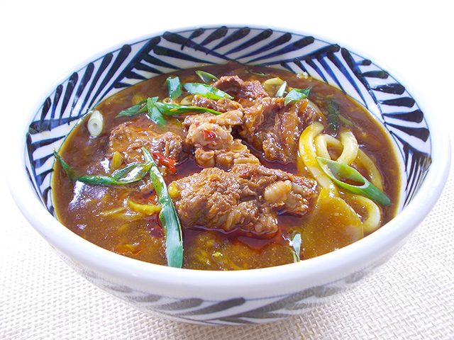 牛すじカレーうどん・そば