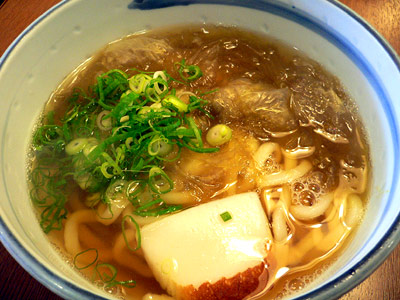 昆布うどん・そば