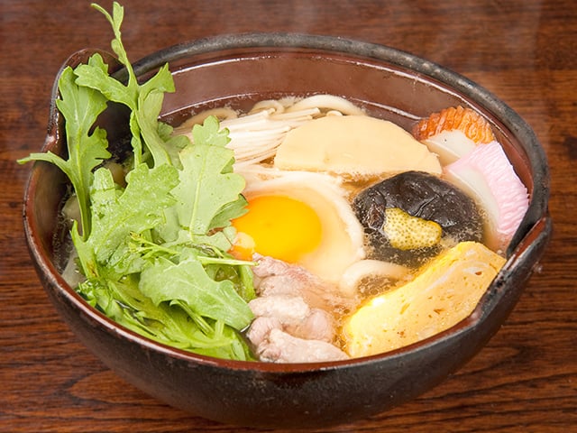 鍋焼きうどん